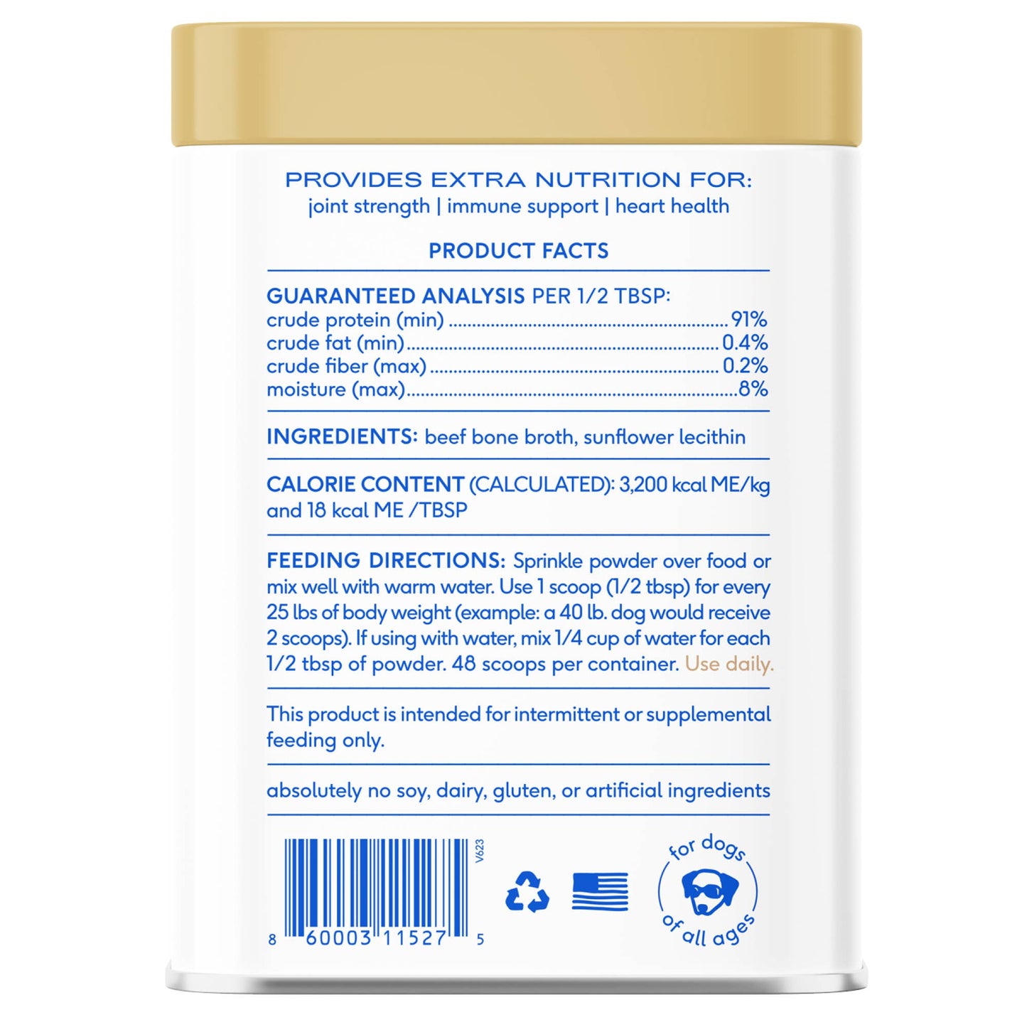 Beef Bone Broth Powder - Native Pet
