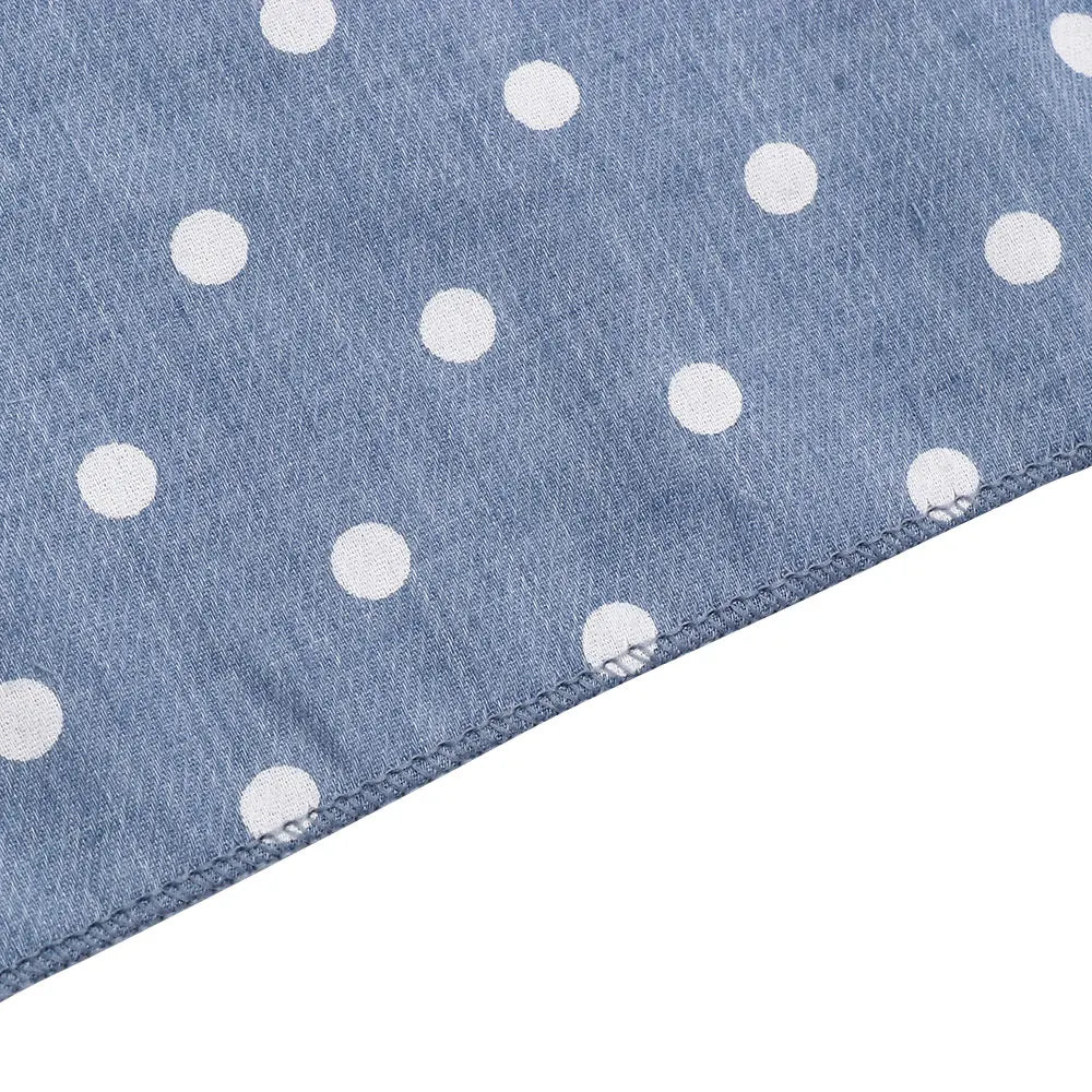 Plaid Dots Dog Bandana