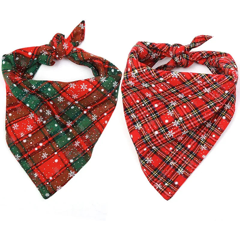 Jolly Paws - Plaid Dog Bandana