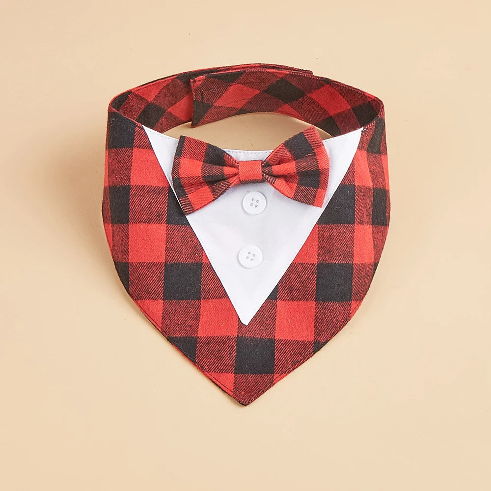 Christmas Plaid Tuxedo