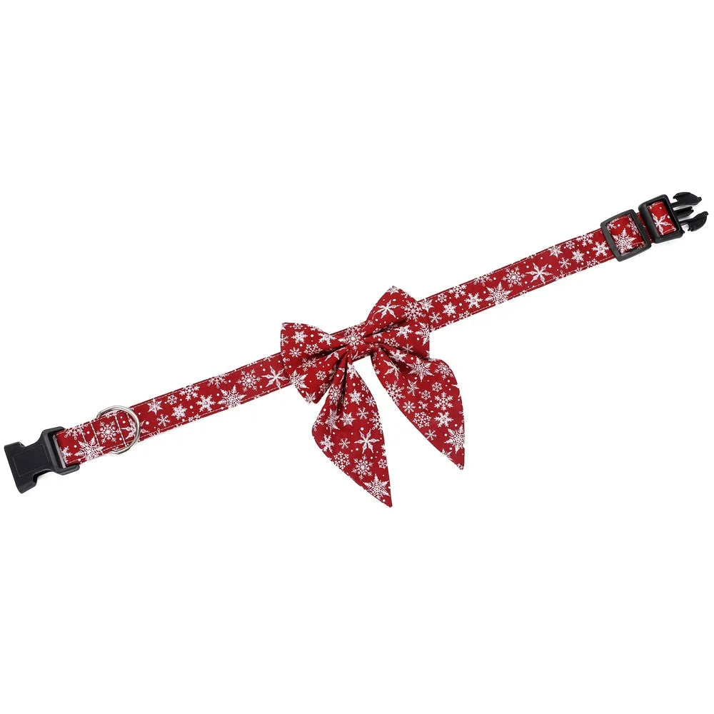 Jolly Paws - Festive Collar & Sailor Bow Set