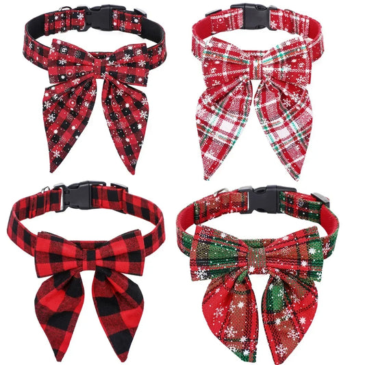 Jolly Paws - Festive Collar & Sailor Bow Set