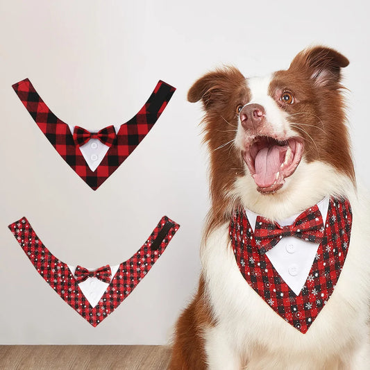 Christmas Plaid Tuxedo