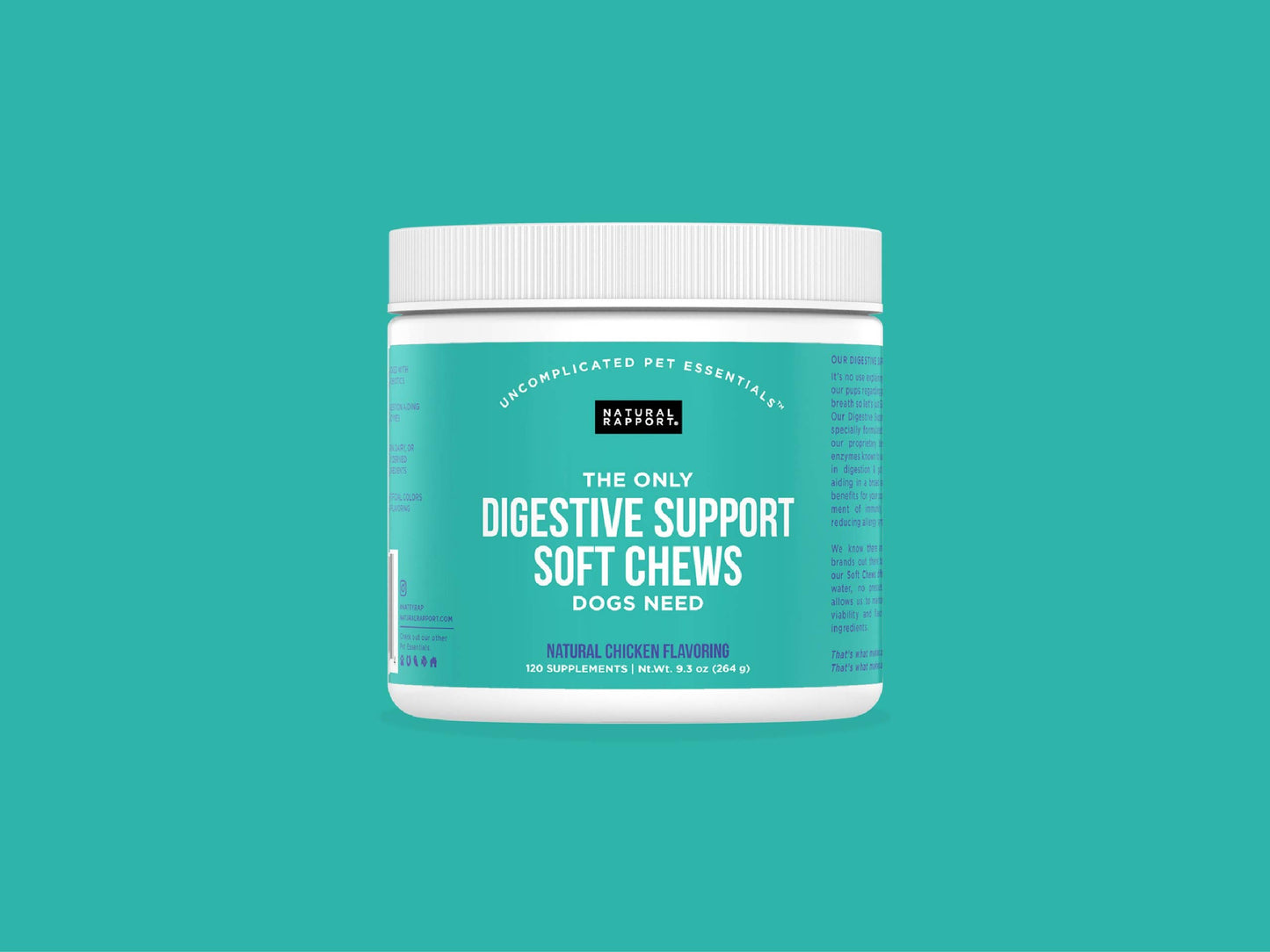 The Only Digestive Support Soft Chews Dogs Need